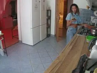Camsoda Adult Webcam of voyeurcam-julmodels-kitchen