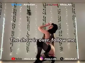 Chaturbate Nude Webcam of alicia_art_