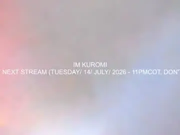 Chaturbate Private Sex Chat of kuromi_bush