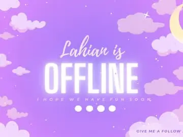 Chaturbate Nude Webcam of lahianblue
