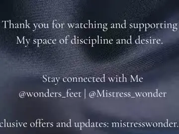 Chaturbate Live Porn of wonders_feet