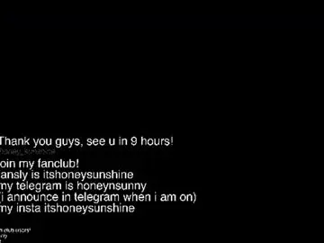 Chaturbate Best live sex cam show of honey_sunshine